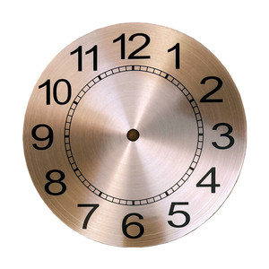 diy配件石英钟钟表挂钟电子钟小号大号金色金属表盘学生手工制作