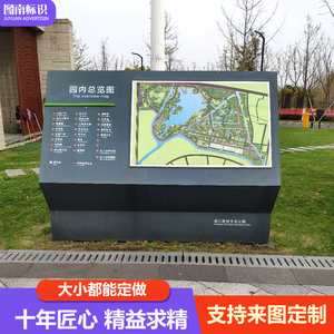 不锈钢导向牌商场导视台楼层总平面图斜面导览台指示牌医院索引台