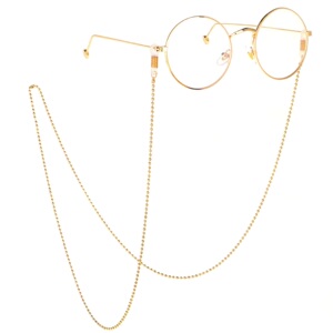 网红明星同款复古眼镜链条挂脖墨镜眼睛链子防滑带链条挂绳时尚女