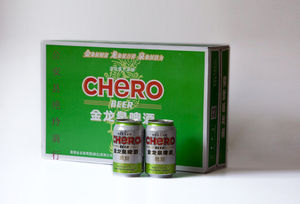 【荆门总厂直销】金龙泉啤酒8°纯清听装330ml*24罐装包邮