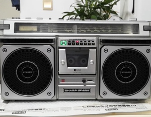 sharp/夏普 8585单卡录音机品相好 全部原装件磁头磨损少全新打理