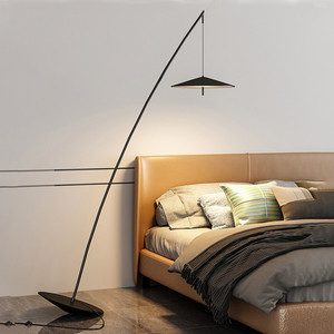 设计师创意不倒翁极简约北欧ins风书房卧室客厅渔夫钓鱼灯落地灯