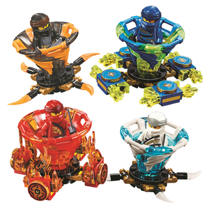 2019兼容乐高小人仔全套幻影忍者第十一季飞天旋风旋转陀螺拼装.