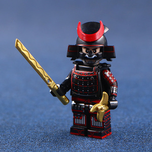 兼容乐高小人仔全套绝版wm999武士moc男孩玩具建构/拼插积木中国