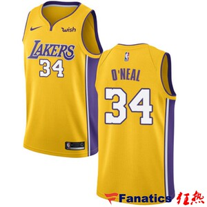 湖人奥尼尔球衣