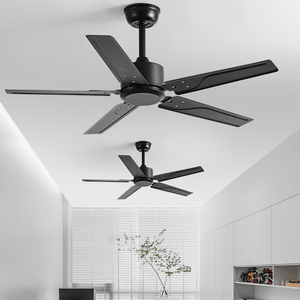 商用吊扇大风力变频无灯客厅家用饭厅静音工业风餐厅吊顶电风扇