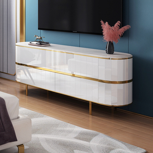 6米网红床尾柜房间主卧极简卧室电视柜