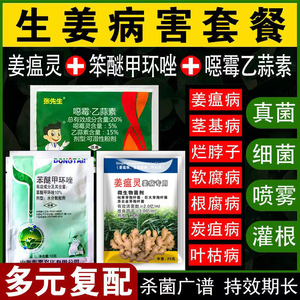 生姜沙姜专用药姜瘟病生姜病全治生姜杀菌剂姜瘟灵烂脖农药