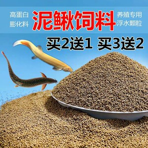 泥鳅饲料观赏黄金泥鳅鱼食泥鳅苗饲料小颗粒通用型专用泥鳅饲料