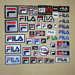 斐乐fila标志logo品牌刺绣布贴衣服自粘补丁贴羽绒服修补破洞装饰