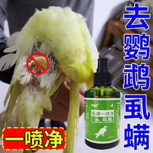 鹦鹉除螨虫羽虱