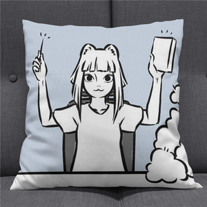 非人 哉周边抱枕白泽枕九月创意抱枕靠垫学生日礼物午睡枕礼物