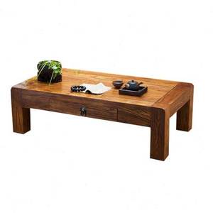 茶几炕桌阳台小茶桌老榆木榻榻米实木家用子矮桌小炕飘窗桌几.o.