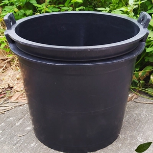 农用粪桶牛筋桶加厚圆形 引蜂桶 老式尿桶家用农村工地水泥灰浆桶