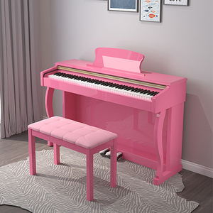 粉色电子琴图片大全图片