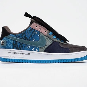 应季新款 af1空军一号 ts联名鬼脸 拼接ins秋冬 板鞋男女情休闲鞋