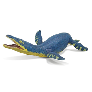 重现recur 滑齿龙玩具软胶儿童仿真海洋世界动物模型塑胶史前生物