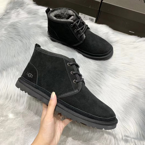 ugg男鞋冬季雪地靴男皮毛一体棉鞋经典款系带保暖防滑防水ugg男鞋