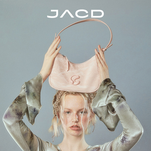 JACD废土包小众设计师包包女2024新款粉色腋下包高级感单肩斜挎包