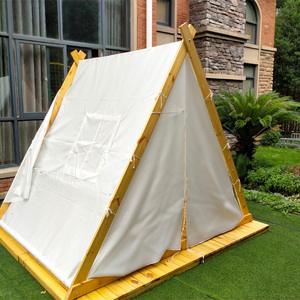 三角形网红火锅帐篷ins星空咖啡户外民宿帐篷餐厅3米防雨防晒