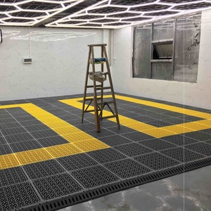 洗车房排水沟盖板车库地沟网格汽车美容洗车房店行场地格栅板无尘