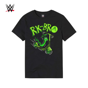 wwe潮牌2022新款rk-bro rk老铁组合短袖印花t恤男