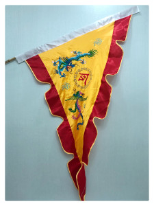 龙凤旗三角旗仿古旗古装旗舞狮舞龙旗凤旗锣鼓队彩旗庙会庙用旗帜