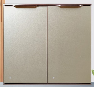 免打孔厨房橱柜带框门定制钢化玻璃晶钢门带框铝合金灶台门板自装