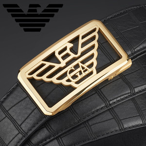 阿玛尼皮带男真皮正品代购