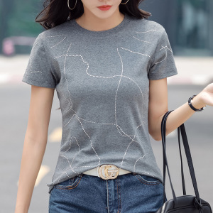 京东女装品牌特卖唯品会官方旗舰店官网夏季夏装短袖t恤半截袖t桖