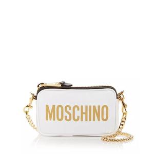 代购美国MOSCHINO莫斯奇诺女士包袋欧美时尚字母印花单肩包斜跨包