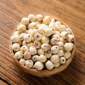 谷稻张磨皮莲子350g*2袋 新鲜白莲子 精选连子米银耳百合莲子羹