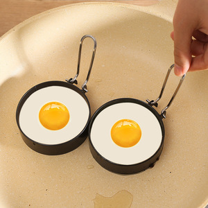 煎蛋定型模具煎模具不粘创意硅胶家用荷包煎鸡蛋磨爱心煎蛋器模型