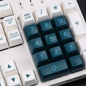 maxkey 二色成型机械键盘键帽 白绿键帽 sa材质球帽 abs高度139键