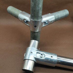 32mm内径接头扣件不锈钢管卡扣镀锌管圆管连接件圆管配件寸管卡子