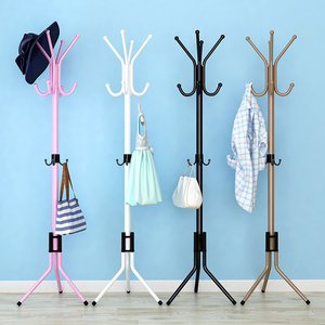 ikea宜家卧室小型衣架衣服架子房间家用落地挂衣帽架单杆立式儿童