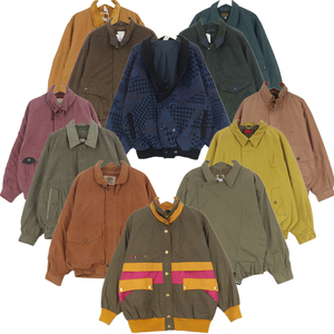 vintage古着复古工装美式中古棒球服秋冬阿美咔叽港风男女外套75