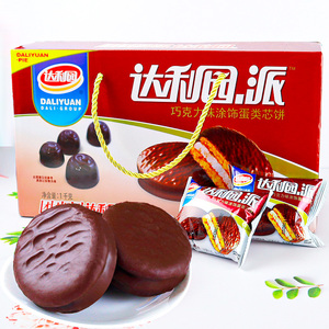 达利园巧克力派礼盒整箱糕点早餐面包办公室代餐休闲零食小吃年货