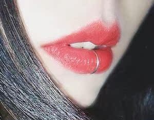 唇钉假无洞 男女唇夹唇环女大学生时尚多用潮简约日韩风圆环个性