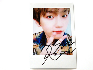 exo 边伯贤 伯贤亲笔签名 周边原版 拍立得宝丽来照片 2020.7.1 6