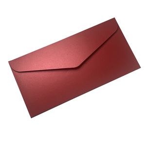 信封5号复古欧式火漆信封定制logo烫金精美情书表白红色信纸信封套装日式和风创意精品精致高档珠光个性信封