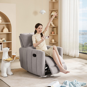 8875线下同款布艺绒布时尚风客厅电动芝华士头等舱旗舰22人付款6700