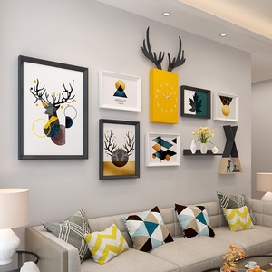 卧室艺术墙面装饰