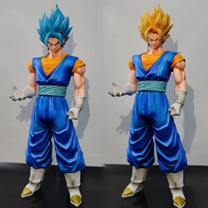 全涂装 gk 一番赏 最强超级贝吉特 蓝黄黑发 手办模型摆件人偶