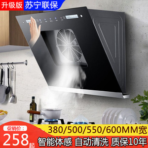 小型公寓抽油烟机迷你小尺寸简易侧吸式壁挂出租房单灶排吸油烟机