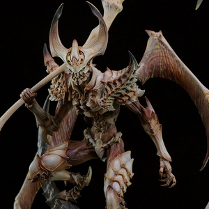 王者荣耀正版 白起 白色死神手办 雕塑摆件