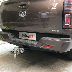 长城皮卡长城炮改装专用拖车杠越野炮拖车钩流氓后拖勾牵引虎头钩