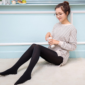 美腿裤袜连裤袜保暖光腿肉色肤色秋冬性感四季亮丝珠光