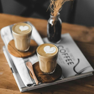 北欧ins咖啡玻璃杯 拿铁咖啡杯卡布杯dirty法国多莱斯玻璃咖啡杯