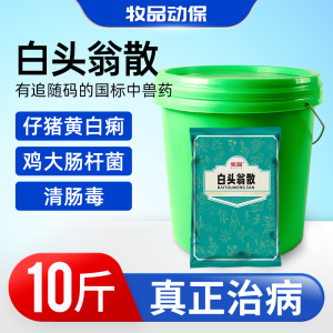 白头翁散兽用猪用